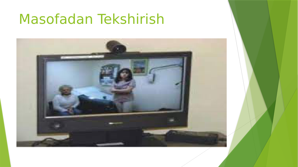 Masofadan Tekshirish 
